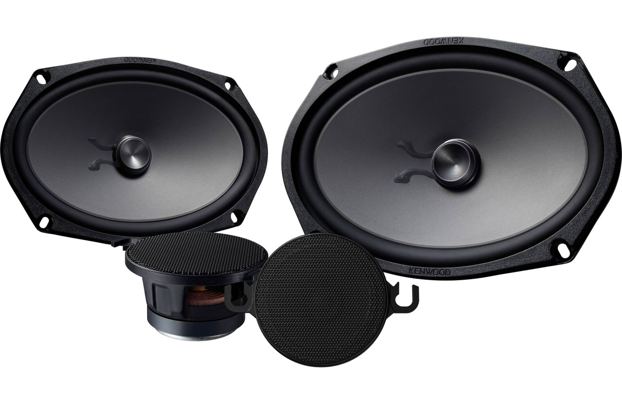 Kenwood eXcelon KFCXP6902C 6x9 Shallow Woofer and 2.75" Mid/High