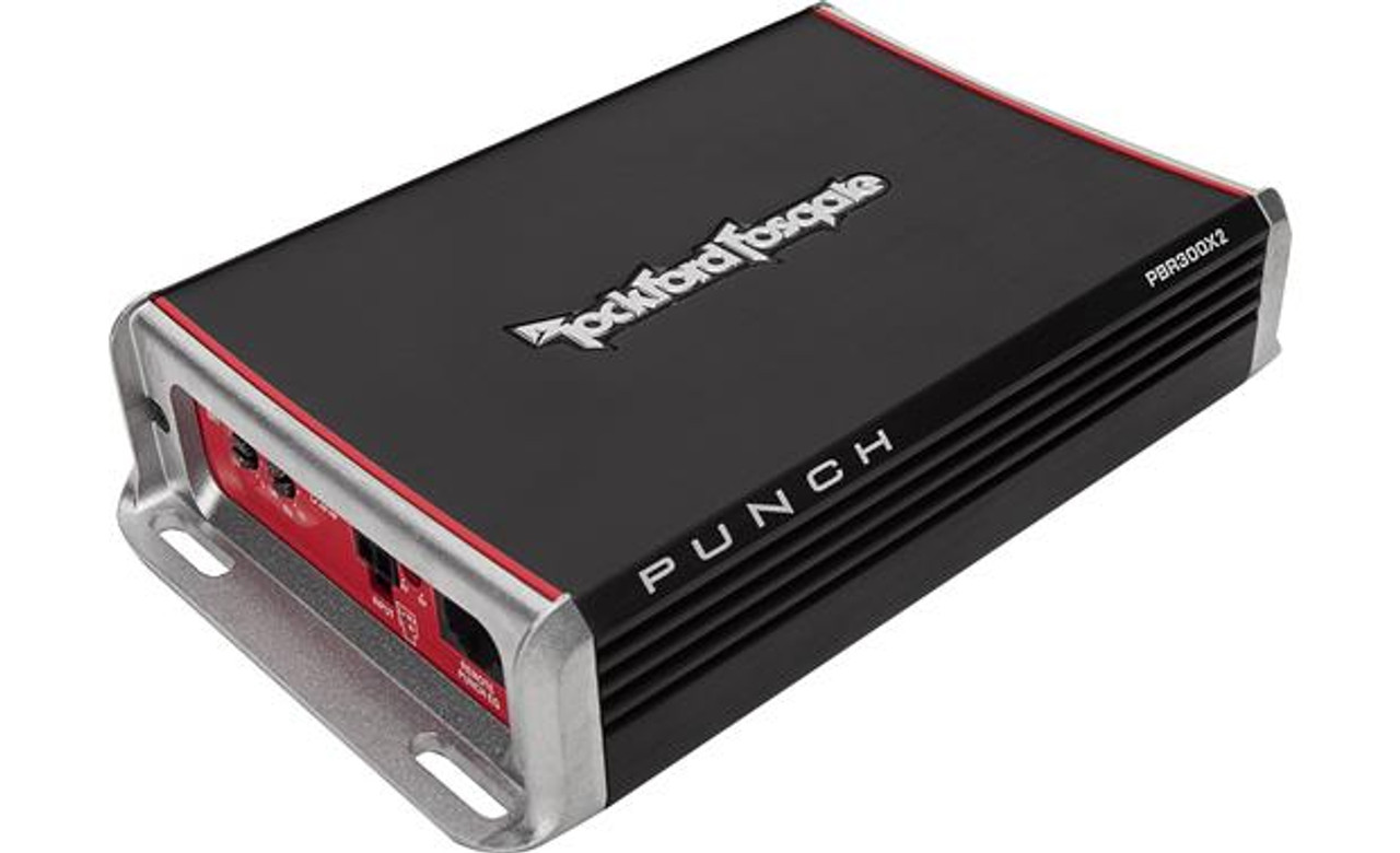 Rockford Fosgate P400X4 Punch 400W 4 チャンネル アンプ-