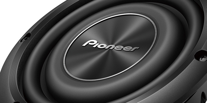 Pioneer TS-A2000LD2 8” 250W RMS Shallow Mount Subwoofer - Dual 2