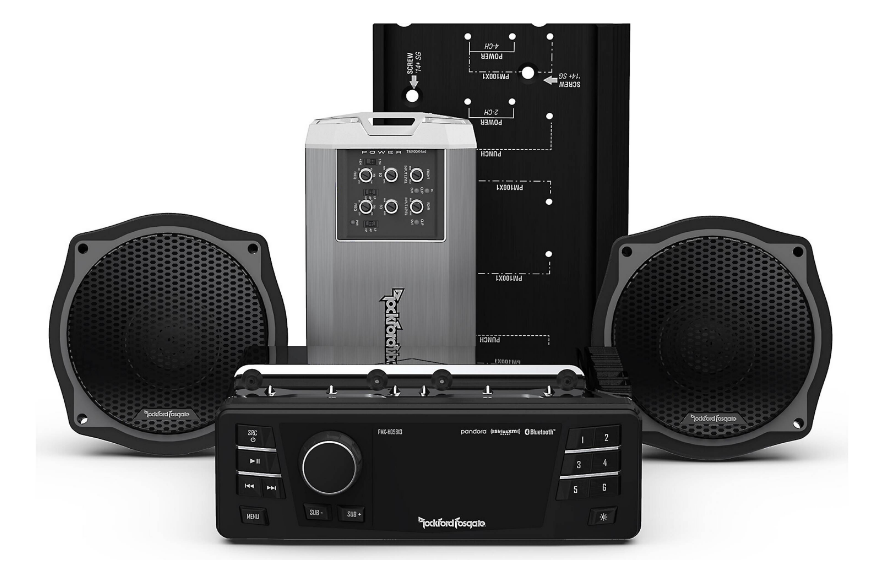 rockford fosgate harley head unit