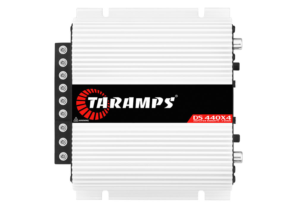 Taramps DS440X4 Class D 4-Channel Car Amplifier - 110W RMS x 4 at