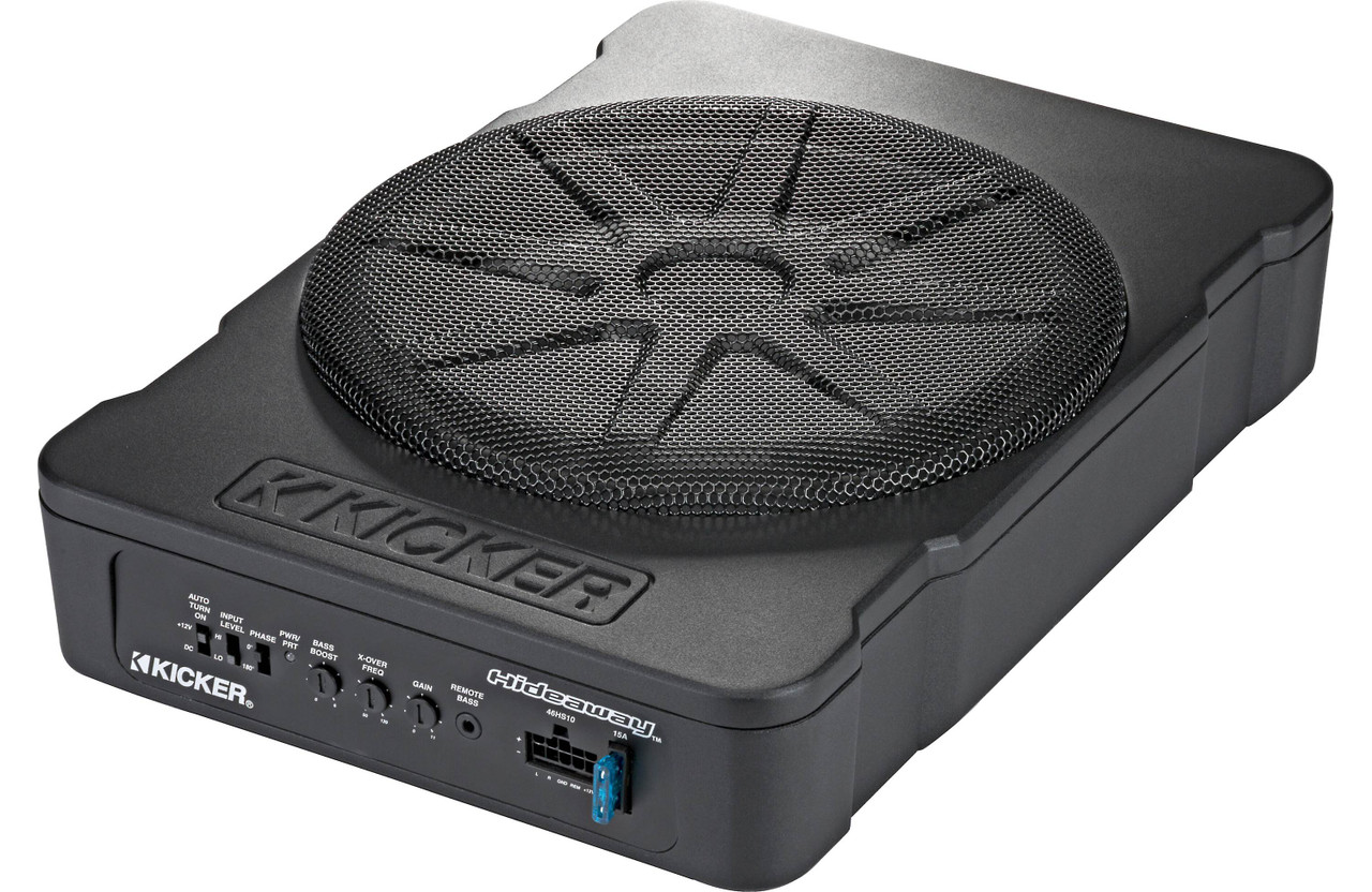 kicker 10 powered subwoofer