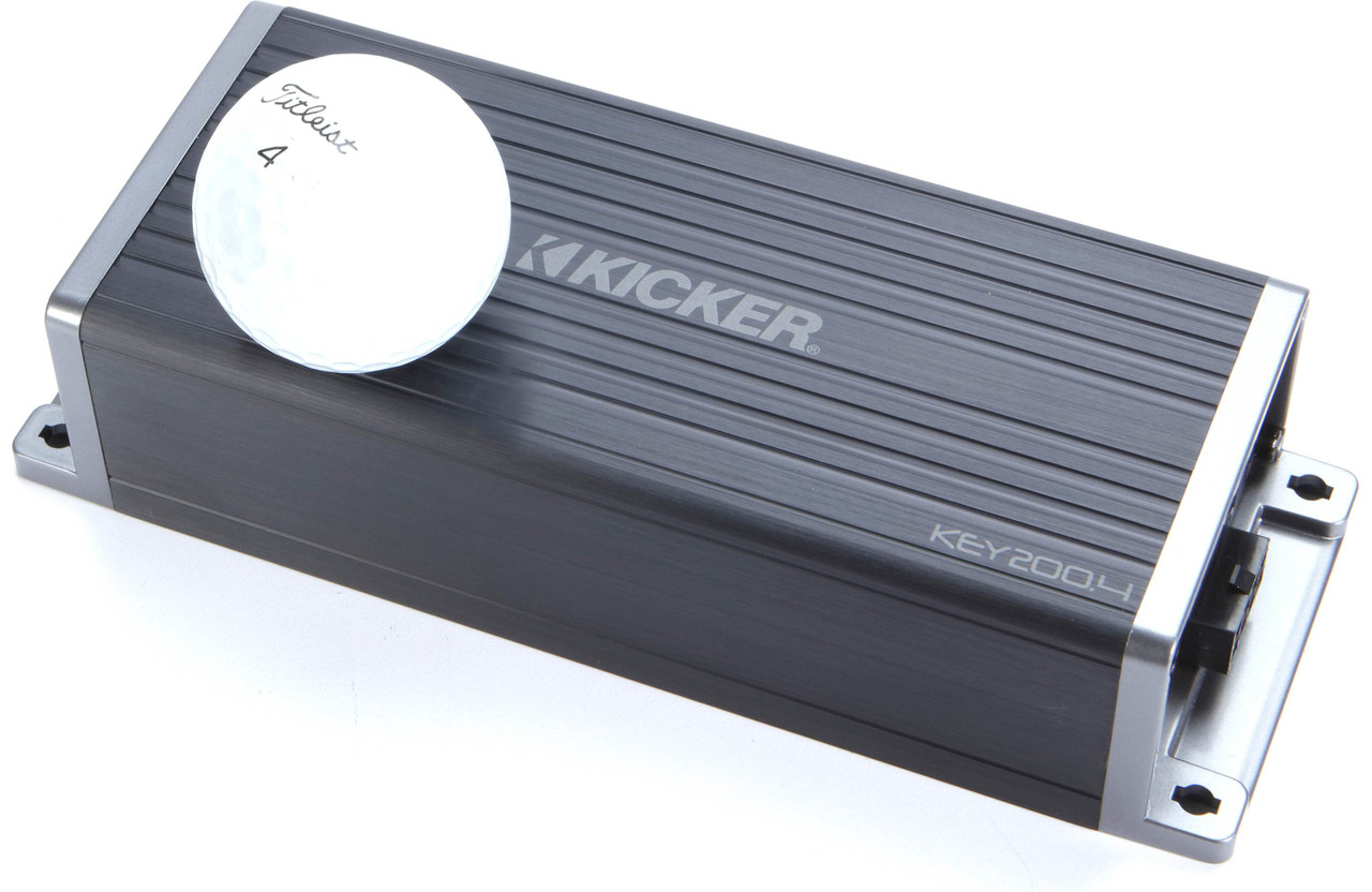 Kicker 47KEY2004 4-Channel Car Amplifier with Automatic Tuning DSP