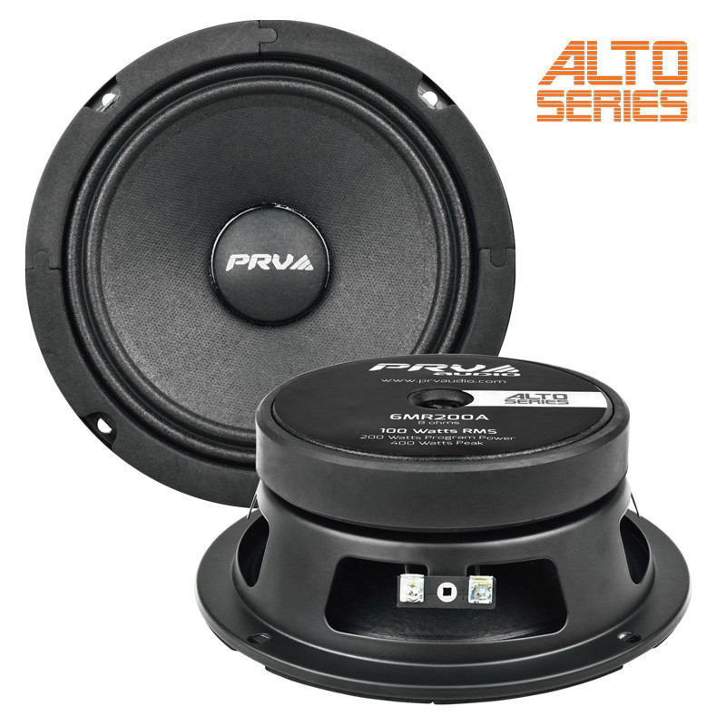 PRV Audio 6MR200A 100W RMS Midrange Speaker Ohm Singh