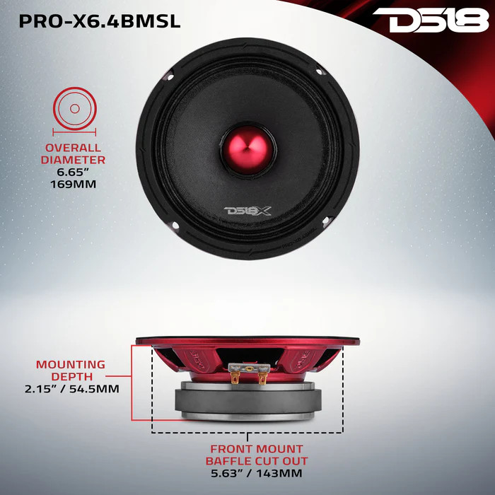 DS18 PRO-X6.4BMSL 6.5