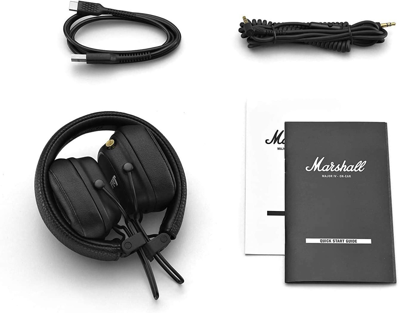 Marshall 1005773 Major IV On-Ear Bluetooth Headphone Black Singh
