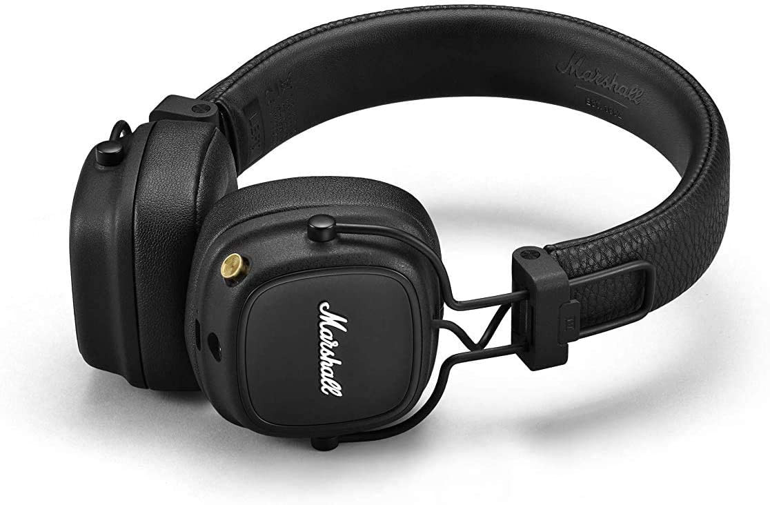 猫*王様 Marshall Major IV Marshall Major IV On-Ear Bluetooth Headphone Black - Singh Electronics