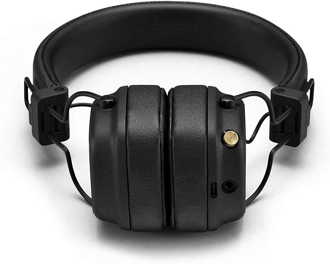 Marshall Major IV On-Ear Bluetooth Headphone Black - Singh Electronics