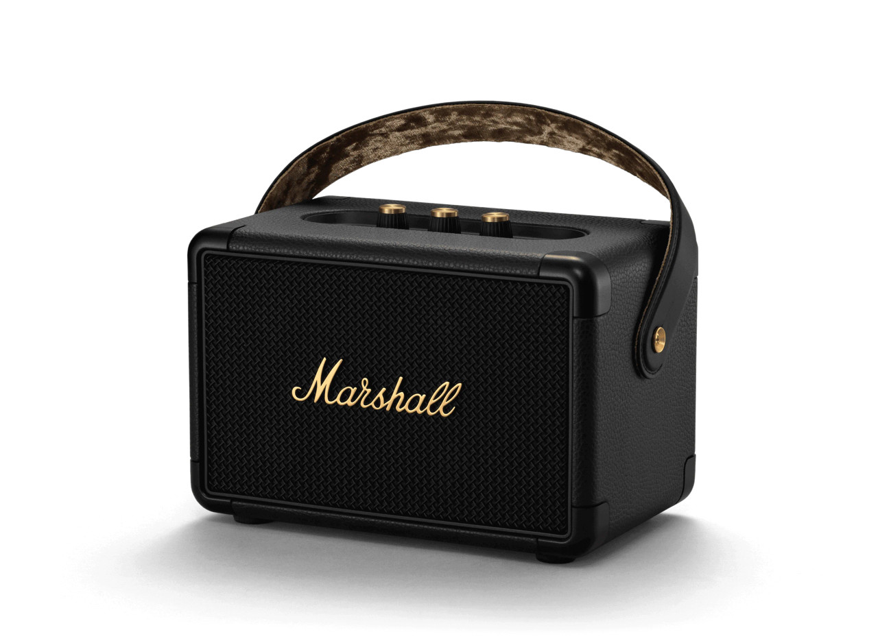 Marshall Kilburn II Portable Bluetooth Speaker - Black/Brass