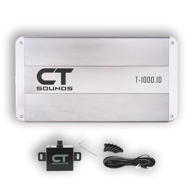 Ct Sounds Dual Sub And Amp Combo CT Sounds 1000W RMS Monoblock Car Audio  Amplifier