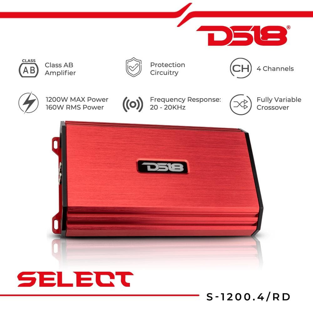 Taramps BASS1200 1チャンネル モノラル アンプ 4Ω1200W カー