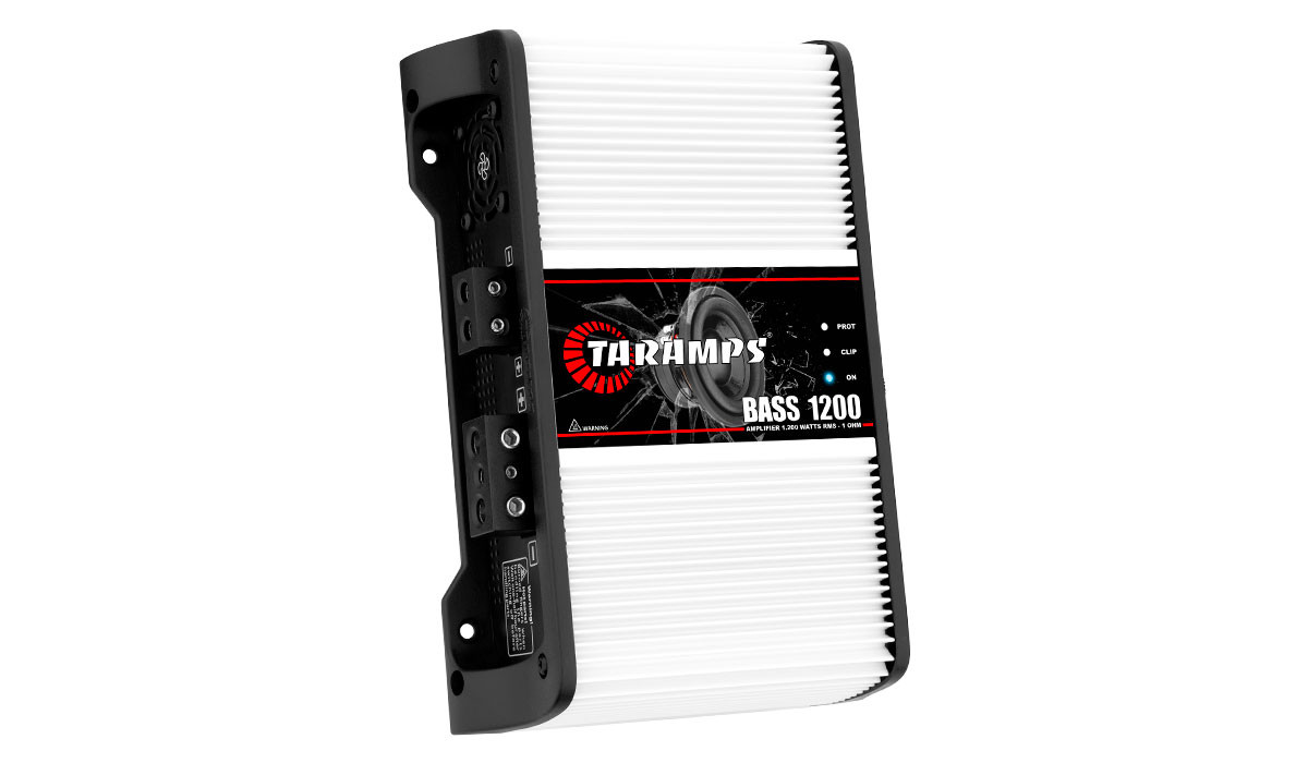 Taramps Bass 1200 1200W RMS Class D Monoblock Car Amplifier
