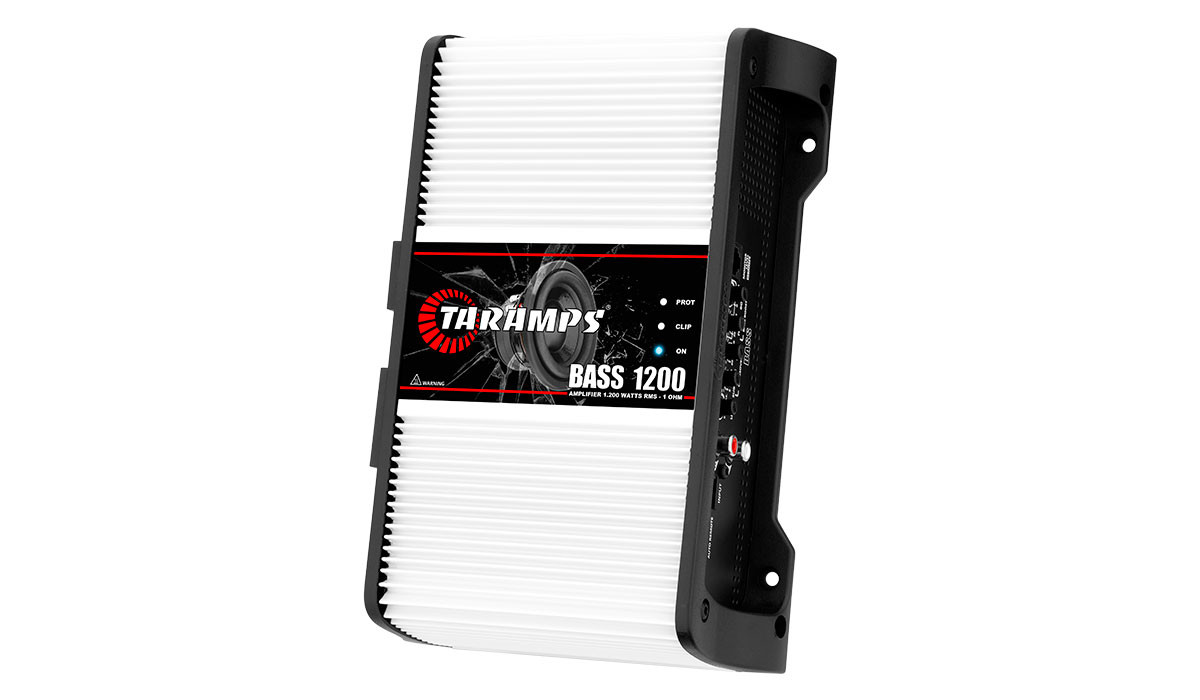 Taramps Bass 1200 1200W RMS Class D Monoblock Car Amplifier