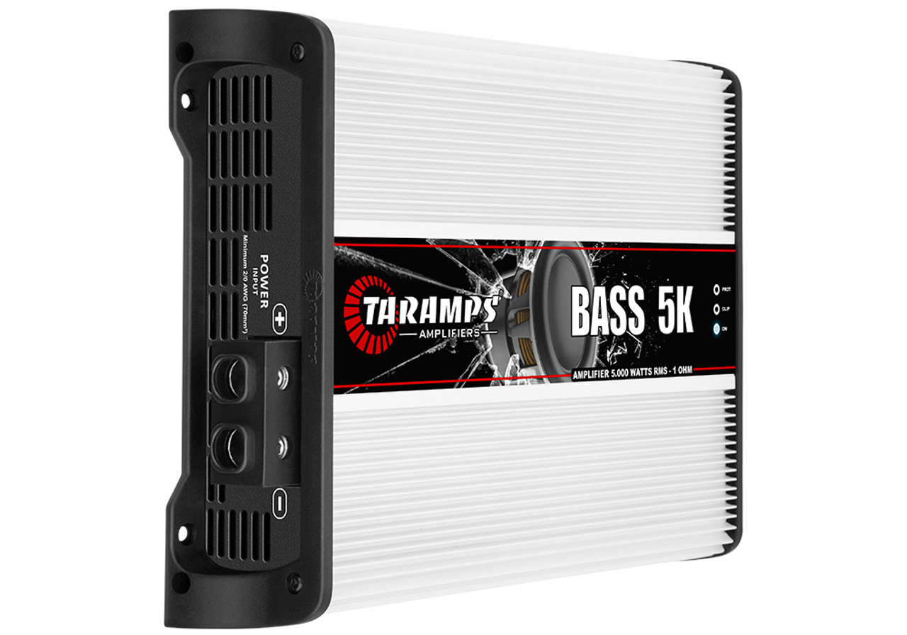 Taramps Bass 5K 5000 Watts RMS Class D Car Amplifier - 1 Ohm