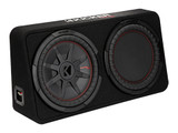 Kicker 48TCWRT122 CompRT 12" Subwoofer in Thin Profile Enclosure 500W RMS - 2 Ohm 