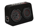 Kicker 48TCWRT672 CompRT 6.75" Subwoofer in Thin Profile Enclosure 150W RMS - 2 Ohm 
