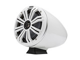 Kicker 46KMFC8W 8" Loaded Flat-Mount Marine Tower Speakers - White 