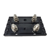 Sky High Car Audio Dual ANL Fuse Holder Ring Terminal Style Double 1/0 ga 4 ga