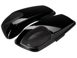 Kicker 46HDBL69VB Custom-fit Bag Lids for Select 2014+ Harley Davidson w/ 6x9" Speakers - Vivid Black
