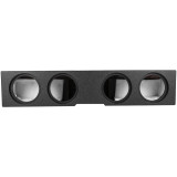 Skar Audio Quad 8" Armor Ported Subwoofer Enclosure for 2019-Up Chevy Silverado & GMC Sierra Crew Cab 