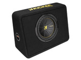 Kicker 50TCWC104 CompC Series Single 10" 250W RMS Loaded Enclosure - 4 Ohm 