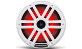 Rockford Fosgate M2-10H M2 Series 10" 300W RMS Colour-Optix Marine Speakers with Horn Tweeter - White