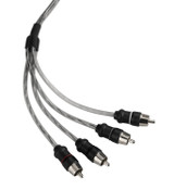 JL Audio XD-CLRAIC4-12 4-Channel Twisted Pair RCA Cables - 12ft 