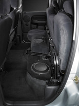 JL Audio Stealthbox Dual 10" 600W RMS TW1 Subwoofers for Select 2002 - Up Dodge Ram Quad Cab / Crew Cab Vehicles - 2 Ohm