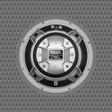 Cicada Audio CHX8.2 8" 400W RMS Pro Coaxial Horn Motorcycle Speakers - 2 Ohm 