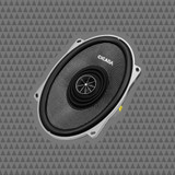 Cicada Audio CXX57.2 5x7" 125W RMS Pro Coaxial Water-Resistant 2-Way Motorcycle Speakers - 2 Ohm