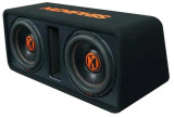 Memphis Audio MJPE12D1 MOJO Pro Series 12" 1500W RMS Loaded Subwoofer Enclosure - 1 Ohm