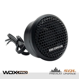 DB Drive WDX P1TW WDX PRO 1" 150W RMS Component Tweeter - 4 Ohm (Pair)