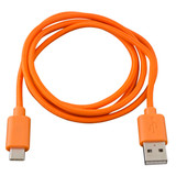 Axxess AXUSBC-OR 3ft Male to Male USB Type C Cable - Orange