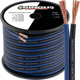 Singh Electronics 16 Gauge OFC Speaker Wire - Per Foot (Blue/Black)