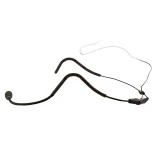 Apex Electronics APEX570 Lightweight Condenser Headset Microphone - Black 