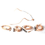 Apex Electronics APEX570T Lightweight Condenser Headset Microphone – Tan