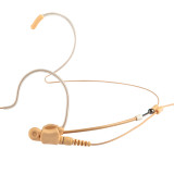 Apex Electronics APEX575 Low-Profile Headset Condenser Microphone – Beige