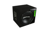 Memphis Audio SRXE12SA Street Reference 12" 300W RMS Ported Active Subwoofer Enclosure with RGB Lighting