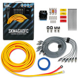 Skar Audio SKM8GAOFC 8 Gauge 800W OFC Marine Grade Amplifier Wiring Kit