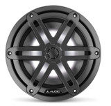 JL Audio M3-770X-S-GM-I M3 Series 7.7" 70W RMS Marine Speakers with RGB LED Lighting and Gunmetal Sport Grilles