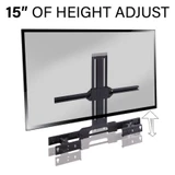 Sanus WSSATM1B2 Extendable Soundbar TV Mount for Sonos Arc and Arc Ultra Soundbar