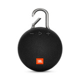 JBL Clip 3 Black Portable Bluetooth Speaker - Black