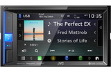 JVC KW-M650BT 6.2" Digital Media Receiver with Clear Resistive Touch Monitor & Apple Carplay