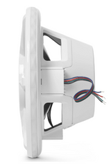 JBL Stadium M6520 6-1/2" 100W RMS 2-Way Marine Speaker with RGB Lighting - White