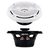 Sony XS-MP1611 6-1/2" 65W RMS Dual-Cone Marine Speakers - White