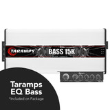 Taramps BASS 15K 15000W RMS Class D Monoblock Car Amplifier with EQ Bass