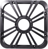 Kicker 11L710GLC 10" Square Subwoofer LED Grille - Charcoal