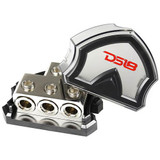 DS18 DB1030 Power Ground Distribution Block 1 x 0GA in/ 3 x 0GA Out 