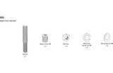 JBL PWSACCCRUISEM8 8MM Bolt Kit