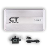 CT Sounds T-1000.1D 1000W RMS Monoblock Car Audio Amplifier